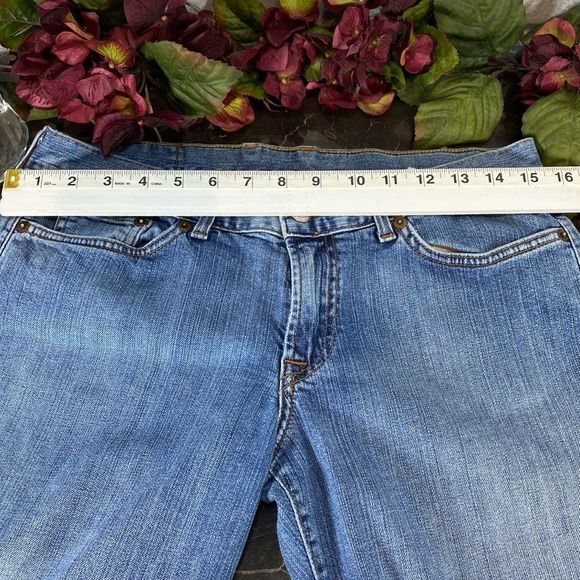 Lucky Brand Dungaree Mid Rise Flare - Picture 9 of 10